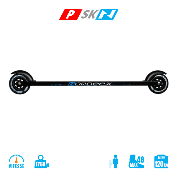 Ski-Roues Nordeex - Perform Slow Skating 650 Black / Noir