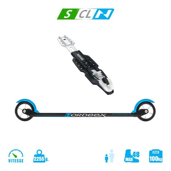 Ski-Roues Nordeex - Snow Feeling Classic 600 Slow Avec Fixations