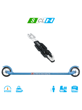 Snow Feeling Classic 700 Double Poling - Avec Fixations - Nordeex