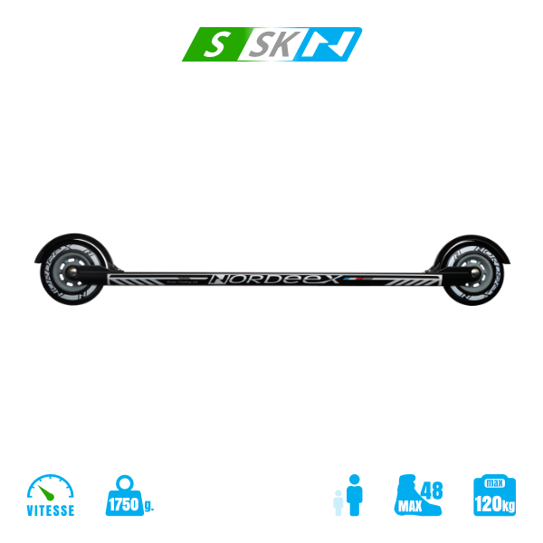Ski-Roues Nordeex - Snow Feeling Skating 610 Grey / Noir Ski-Roues Nordeex - Snow Feeling Skating 610 Grey / Noir