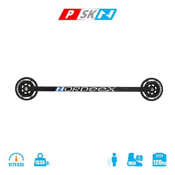 Ski-Roues Nordeex - Perform Slow Skating 530 Black Sans Fixation