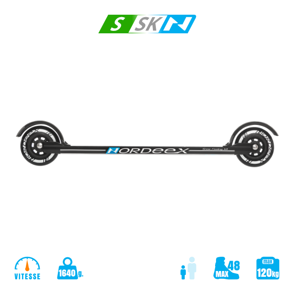 Ski-Roues Nordeex - Snow Feeling Skating 530 Black Ski-Roues Nordeex - Snow Feeling Skating 530 Black