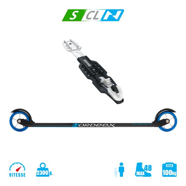 Ski-Roues Nordeex - Snow Feeling Classic 700 Speed Avec Fixations