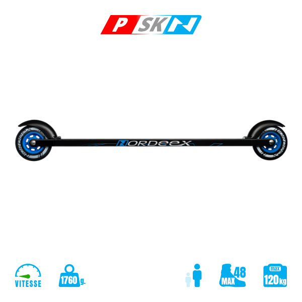 Ski-Roues Nordeex - Perform Slow Skating 650 Blue / Noir