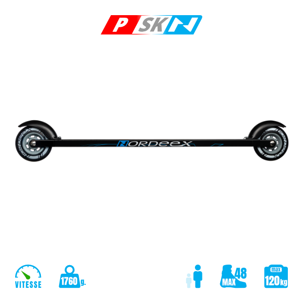 Ski-Roues Nordeex - Perform Slow Skating 650 Grey / Noir Ski-Roues Nordeex - Perform Slow Skating 650 Grey / Noir